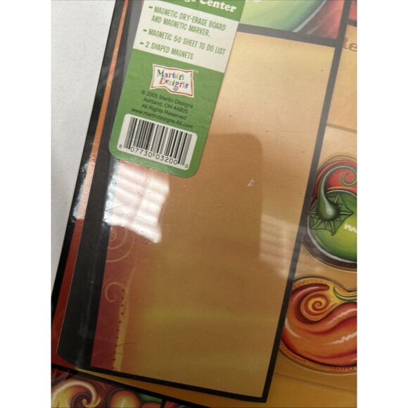Martin Designs Personal Message Center magnetic dry erase board marker & sheets - Picture 5 of 8
